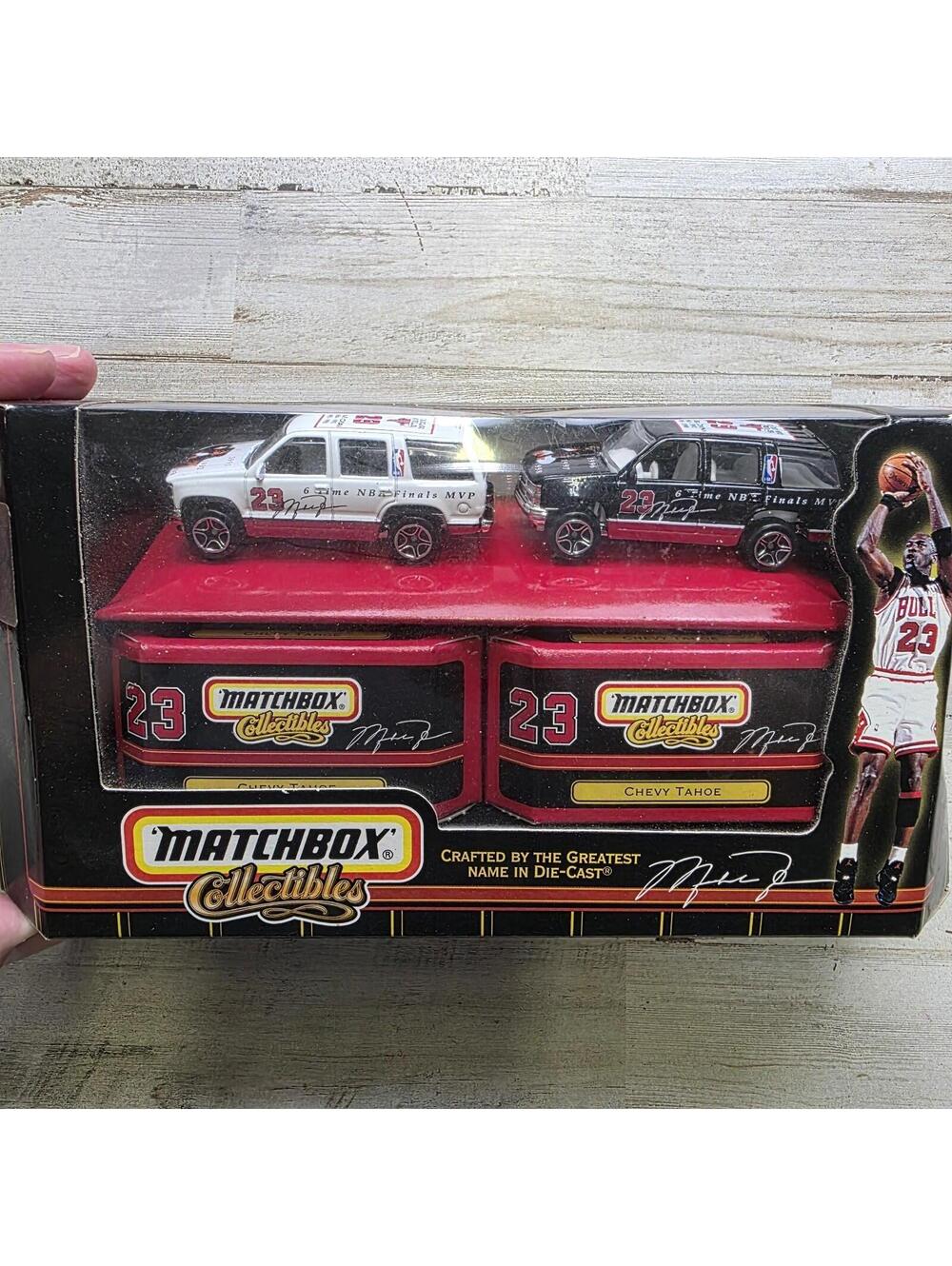 1999 Matchbox Collectibles Michael Jordan 23 Die-Cast Vehicle Sealed Set